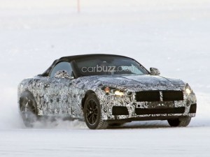 Ice, ice baby – Check out the New BMW Z5 Frolicking on a Frozen Lake.