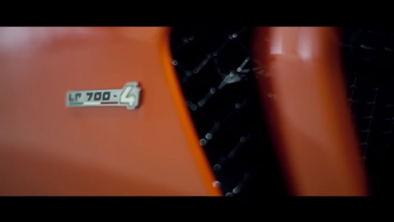The Lamborghini Aventador Transforms on Film