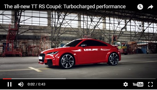 Presenting the Audi TT RS Coupé