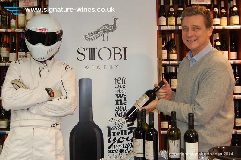 A 'Stig' Wines event for Farnham Wine Rack