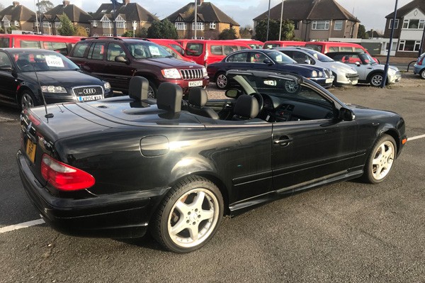 MERCEDES CLK CABRIOLET mercedes-benz-mercedes-w208-55-amg-cabrio Used - the  parking